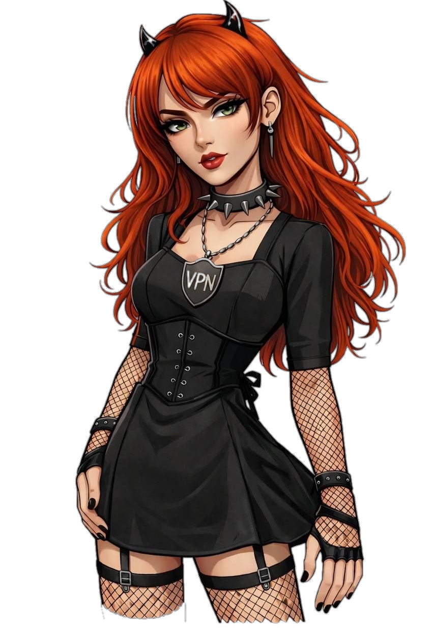 redheadVPN mascot